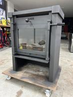 Janus 9 houtkachel – Nieuw glas etc Jacobus, Huis en Inrichting, Ophalen, Gebruikt, Houtkachel, Vrijstaand
