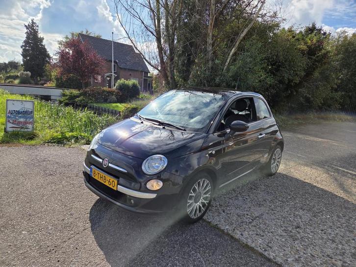 Fiat 500 0.9 TwinAir Lounge, Auto's, Fiat, Bedrijf, Te koop, ABS, Airbags, Airconditioning, Bluetooth, Centrale vergrendeling