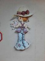 3d plaatje..kant en klaar Sarah Kay a 0,30, Hobby en Vrije tijd, Kaarten | Zelf maken, Ophalen of Verzenden, Nieuw, Knipvel
