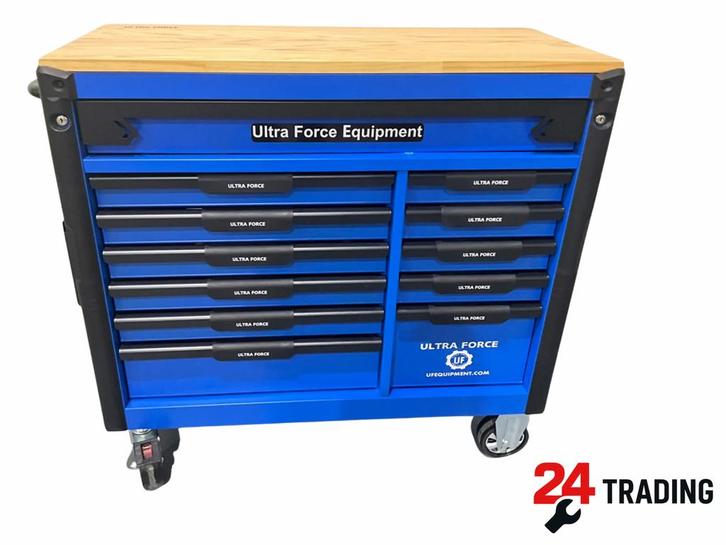 Ultra Force Equipment Gereedschapswagen Jumbo Deluxe 2025, Doe-het-zelf en Verbouw, Gereedschapskisten, Nieuw, Gevuld, Ophalen