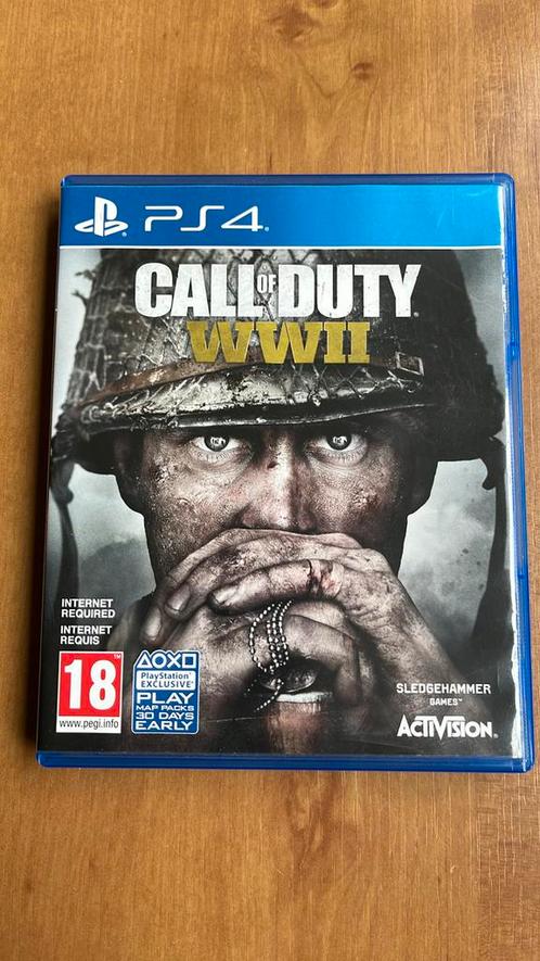 Call of Duty: WWII (PS4), Spelcomputers en Games, Games | Sony PlayStation 4, Zo goed als nieuw, Overige genres, 1 speler, Vanaf 18 jaar