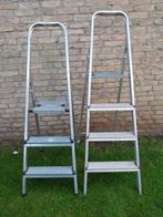 3 tr. trap van leifheit, 4 tr. Trap van excelsior, Ophalen, Gebruikt, Trap, Minder dan 2 meter