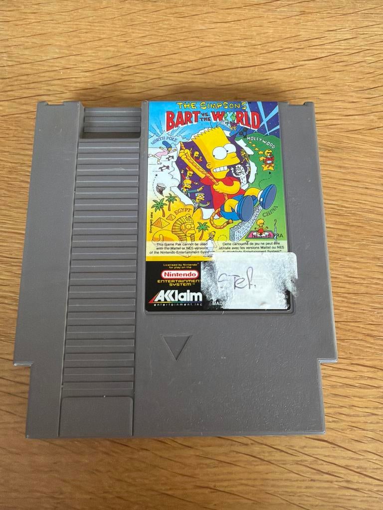 Nintendo game: Bart Simpson, 1 speler, Ophalen of Verzenden, Gebruikt, Avontuur en Actie