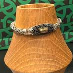 BUDDHA TO BUDDHA ARMBAND TYPE J173 D KATJA XL BLACK € 399,95, Ophalen of Verzenden, Nieuw, Zilver, Zilver