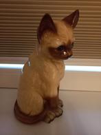 Beeldjes siamese kat vintage, Ophalen, Zo goed als nieuw