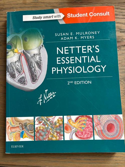 Netter's Essential Physiology 2e editie, Boeken, Studieboeken en Cursussen, Zo goed als nieuw, WO, Beta, Ophalen of Verzenden