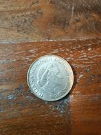 2,5 Gulden 1966 - Zilveren Rijksdaalder, Koningin Juliana, Zilver, Ophalen of Verzenden, Losse munt