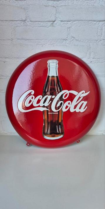 Emaille Coca-Cola reclamebord beschikbaar voor biedingen