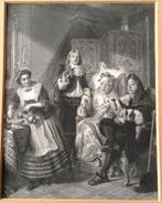 Ets - 1861 - Solomon/Bourne - Le Malade Imaginaire, Antiek en Kunst, Kunst | Etsen en Gravures, Ophalen