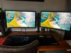 Gaming monitor + standaard monitor en monitor arm, Computers en Software, Monitoren, IPS, 101 t/m 150 Hz, Zo goed als nieuw, Ophalen