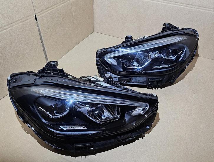 Koplampen W206 HIGH PERFORMANCE VOLL LED Links en Rechts, Auto-onderdelen, Verlichting, Gebruikt, Herkomst onderdeel bekend, Ophalen of Verzenden