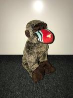 Chimpansee Aap pluche knuffel, Ophalen of Verzenden, Zo goed als nieuw, Overige typen