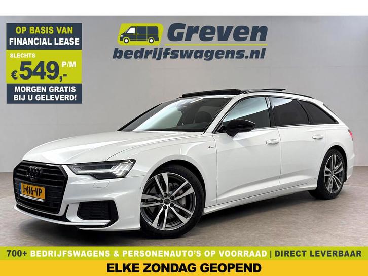 Audi A6 45 TFSI S-Line | Pano | LED-Matrix | Sfeer | 360° |, Auto's, Audi, Bedrijf, Te koop, A6, 360° camera, ABS, Achteruitrijcamera