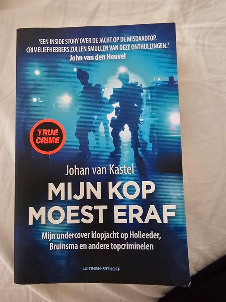 Johan van Kastel - Mijn kop moest eraf, Boeken, Detectives, Zo goed als nieuw, Ophalen of Verzenden