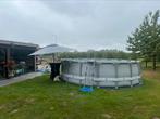 Zwembad met warmtepomp, Gebruikt, Rond, 300 cm of meer, Ophalen