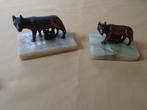 Wolf wolven beeld Romulus en Remus wolvin zogende kinderen, Ophalen of Verzenden, Huis en Inrichting