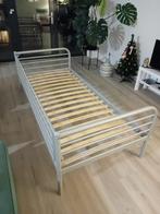 Tromsö bed (90x200) + Luröy lattenbodem (ENG: planks), Ophalen, Gebruikt, 90 cm, Eenpersoons