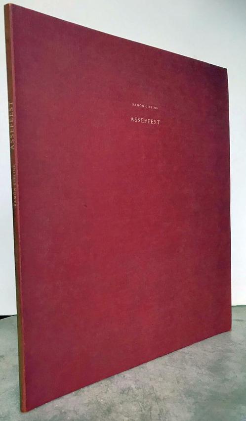 Gieling Ramón - Assefeest (gesigneerd, genummerd 1980), Boeken, Kunst en Cultuur | Beeldend, Zo goed als nieuw, Schilder- en Tekenkunst