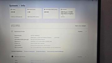 HP Laptop 15 inch Ryzen 3, 8GB RAM, 238GB SSD beschikbaar voor biedingen
