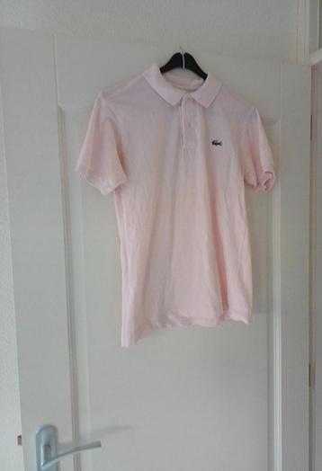 Lacoste Polo Shirt Roze Maat M beschikbaar voor biedingen