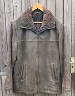 Heren suede jas, bruin, maar 52, Ophalen of Verzenden, Gedragen, Maat 52/54 (L), Bruin