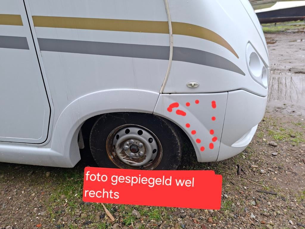 Camper Onderdelen pilote Bavaria/Plaatwerk bumper  Gezocht, Caravans en Kamperen, Camper-accessoires, Ophalen of Verzenden
