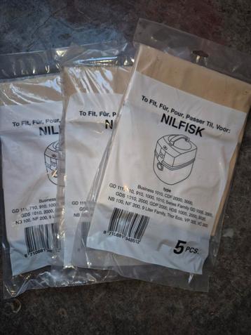 Nilfisk stofzuigerzak  beschikbaar voor biedingen