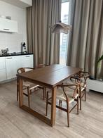 IKEA MÖRBYLÅNGA tafel + 4 SKLUM stoelen, Huis en Inrichting, Tafels | Eettafels, Ophalen, 100 tot 150 cm, 50 tot 100 cm, Zo goed als nieuw