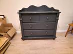 Commode hout, donkerblauw, Kinderen en Baby's, Kinderkamer | Commodes en Kasten, Ophalen, Gebruikt, 50 tot 70 cm, 105 cm of meer