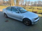 BMW e46 3-Serie 2.9 D 330 2003 handbak, Auto's, BMW, 1800 kg, Zwart, Leder, Sedan