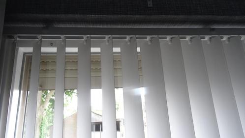 lamellen, Huis en Inrichting, Stoffering | Gordijnen en Lamellen, Zo goed als nieuw, 150 tot 200 cm, 200 cm of meer, Wit, Ophalen of Verzenden