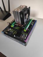 Workstation kit: Xeon 14 cores + 16GB + moederbord + koeler, DDR4, Ophalen of Verzenden, Zo goed als nieuw, Micro-ATX