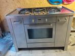 5-pits gasfornuis met oven merk SMEG + afzuigkap, Witgoed en Apparatuur, Fornuizen, Ophalen, Gebruikt, 60 cm of meer, Gas