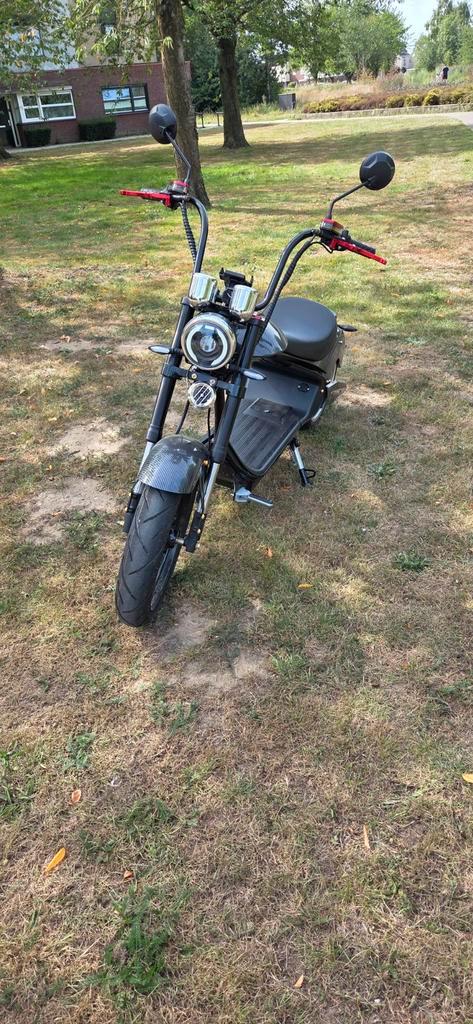 Elektrische Chopper Scooter - Zo goed als nieuw!, Fietsen en Brommers, Snorfietsen en Snorscooters, Zo goed als nieuw, Overige merken