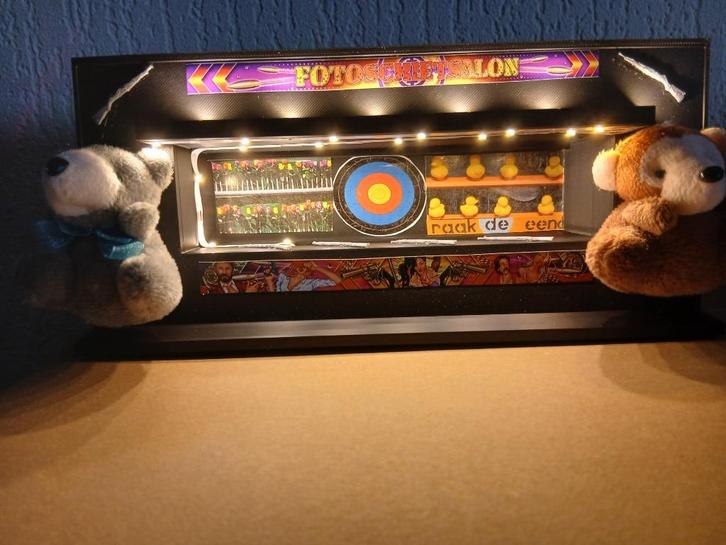 KERMIS attracties Spelwagen Lucky Duck en Fotoschietsalon, Hobby en Vrije tijd, Modelbouw | Auto's en Voertuigen, Nieuw, Overige typen