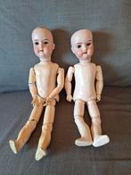 2 oude poppen armand marseille 390, open mond,  slaapogen, Verzamelen, Ophalen, Gebruikt, Pop