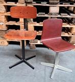 Vintage stoel kleuter school in goede staat, Gebruikt, Ophalen