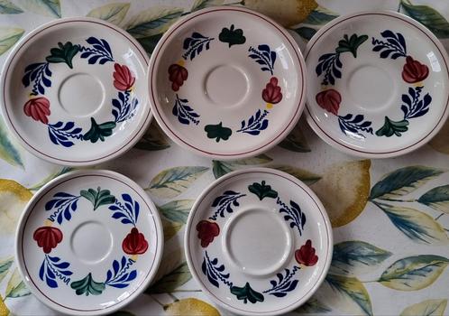 Boerenbont servies schoteltjes. Van Bosch, Huis en Inrichting, Keuken | Servies, Zo goed als nieuw, Kop(pen) en/of Schotel(s)