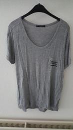 leuk brandy & melville shirt one size, Grijs, Ophalen of Verzenden, Zo goed als nieuw, Korte mouw