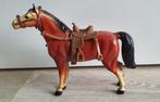 Plastic paardje met zadel en hoofdstel, Ophalen of Verzenden, Gebruikt, Jongen of Meisje