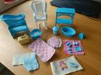 Barbie heart family meubels baby vintage jaren 80 90, Verzamelen, Poppen, Ophalen of Verzenden, Zo goed als nieuw, Accessoires