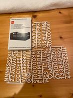 Letters wit voor hema kratje, Ophalen, Nieuw, Materiaal