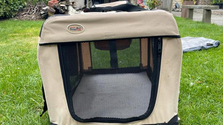 Inklapbare hondenbench, Dieren en Toebehoren, Hondenbenches, Gebruikt, Ophalen