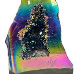 Amethist Titanium Rainbow Geode Kathedraal 29 cm #2, Ophalen of Verzenden, Mineraal