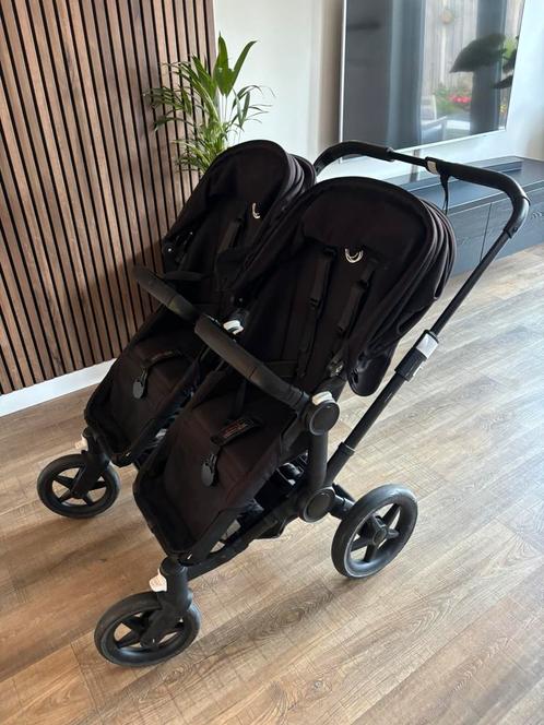Bugaboo Donkey 3, Kinderen en Baby's, Buggy's, Gebruikt, Overige merken, Duomodel, Regenhoes, Verstelbare rugleuning, Ophalen