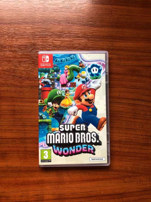 Super Mario Bros. Wonder, Spelcomputers en Games, Games | Nintendo Switch, Zo goed als nieuw, Avontuur en Actie, 3 spelers of meer
