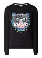 Kenzo icon Tiger sweater trui met logo borduring zwart M, Kleding | Dames, Truien en Vesten, Nieuw, Grijs, Maat 38/40 (M), Ophalen of Verzenden