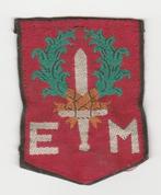 Embleem 1e Divisie 7 december (kleur),, Ophalen of Verzenden, Landmacht, Nederland, Embleem of Badge