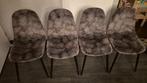 4 eetkamerstoelen, Huis en Inrichting, Stoelen, Ophalen, Overige materialen, Gebruikt, Overige kleuren