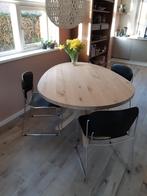 Ei vormige tafel - EIKENHOUT OP MAAT, Niet ingevuld, Nieuw, 150 tot 200 cm, Overige vormen